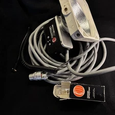 Norman LH 2 Lamphead w/ spare flash tube, speedring. Hard wired 15 ft head cable
