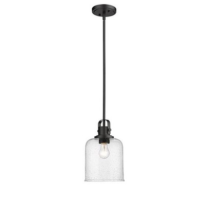 Z-Lite 340P8-MB Kinsley 8'' Wide Pendant, Matte Black