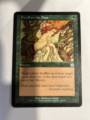 Dwell on the Past - Torment - Magic the Gathering MTG Nice!