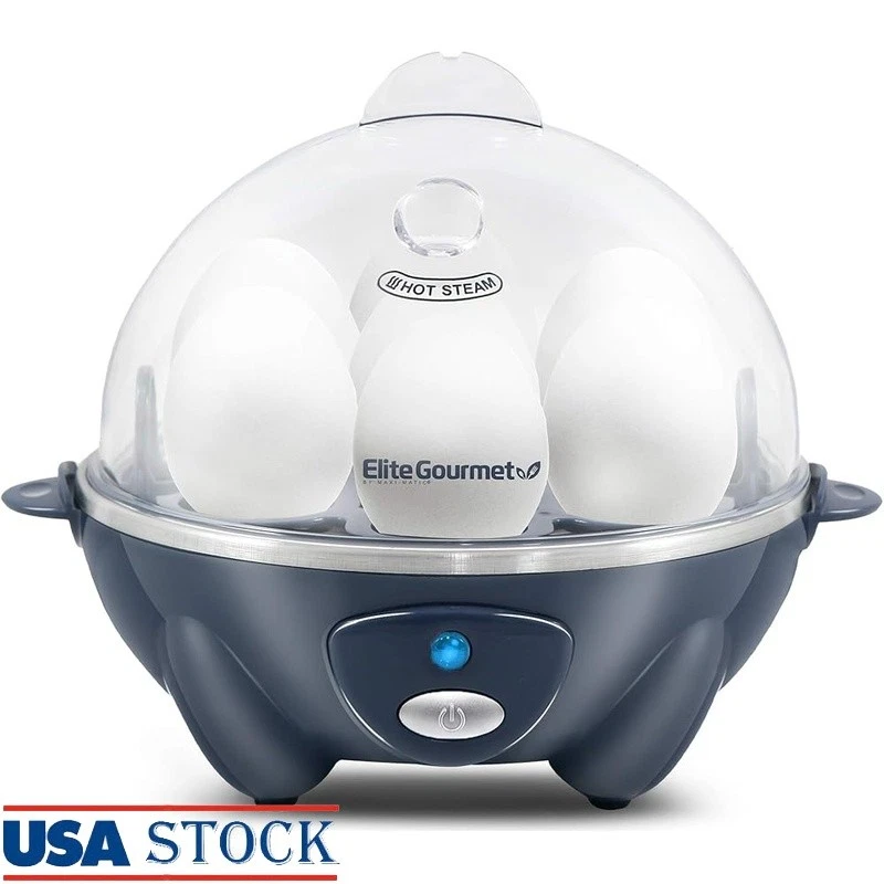 Egg Cooker Rapid Boiling Easy Peel Timer Multi Function Poacher Steamer New
Opens in a new window or