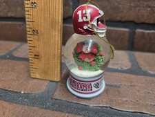 Alabama Crimson Tide Snow Globe Ornament By The Danbury Mint Collectible