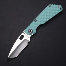 Strider Knives SnG DGG Tanto - Tactiblue G10 & Ti / MagnaCut Blade