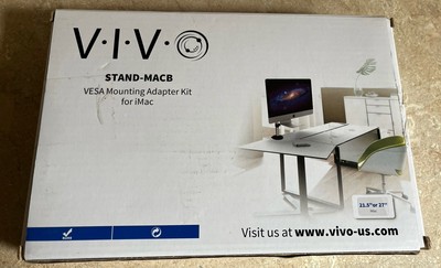 VIVO Adapter VESA Mount Kit for Apple 21.5'' and 27'' iMac Display (STAND-MACB)