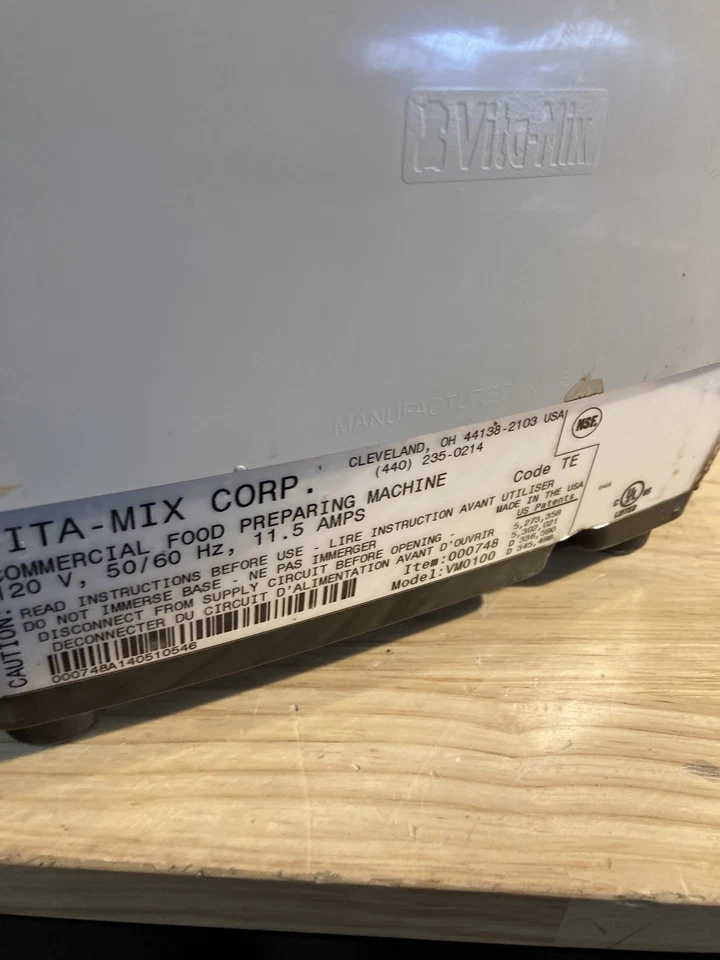 Vitamix Drink Machine (VM0100A) Two Step Timer Blender - Image 2 of 4