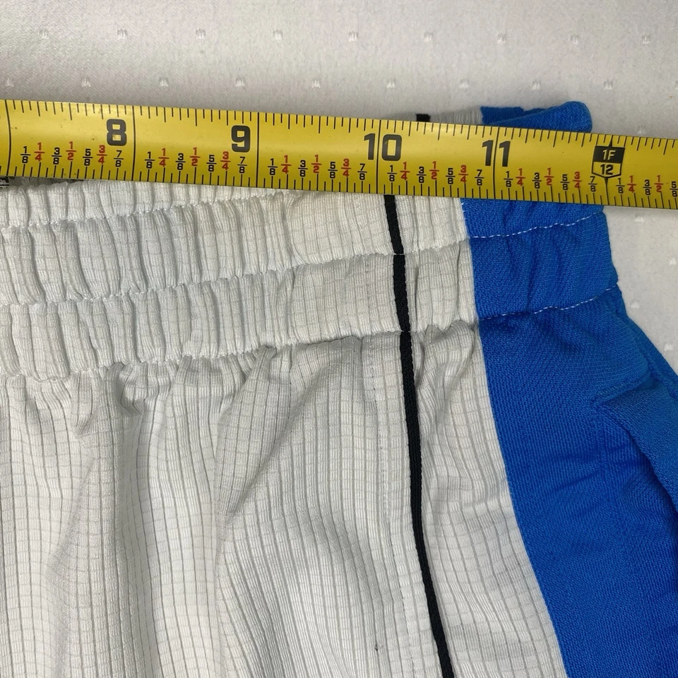 Under Armour Performance Apparel Athletic Boys Shorts YLG White Blue Black - Image 4 of 4