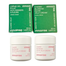Innisfree Cherry Blossom Glow Jelly Cream Korean Skincare Lot of 2 1.69 oz jars