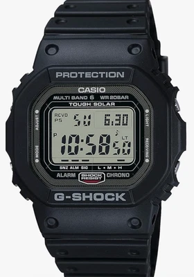Radio solaire étanche CASIO G-Shock GW-5000U-1JF expédiée du Japon 20 ATM - Photo 1/2