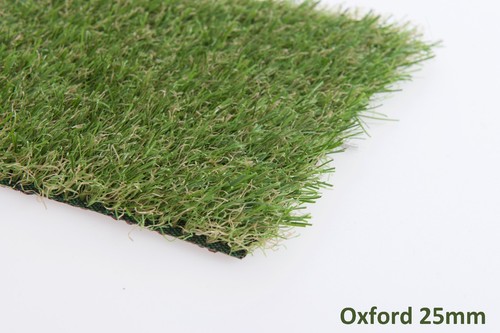 Oxford 25mm Astro Artificial Garden Grass Realistic Natural Fake Turf & Lawn