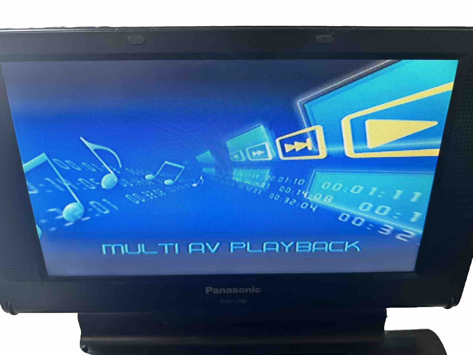 Panasonic DVDLS86 Black 8.5" LCD Portable DVD/CD Player Read 👇 eBay