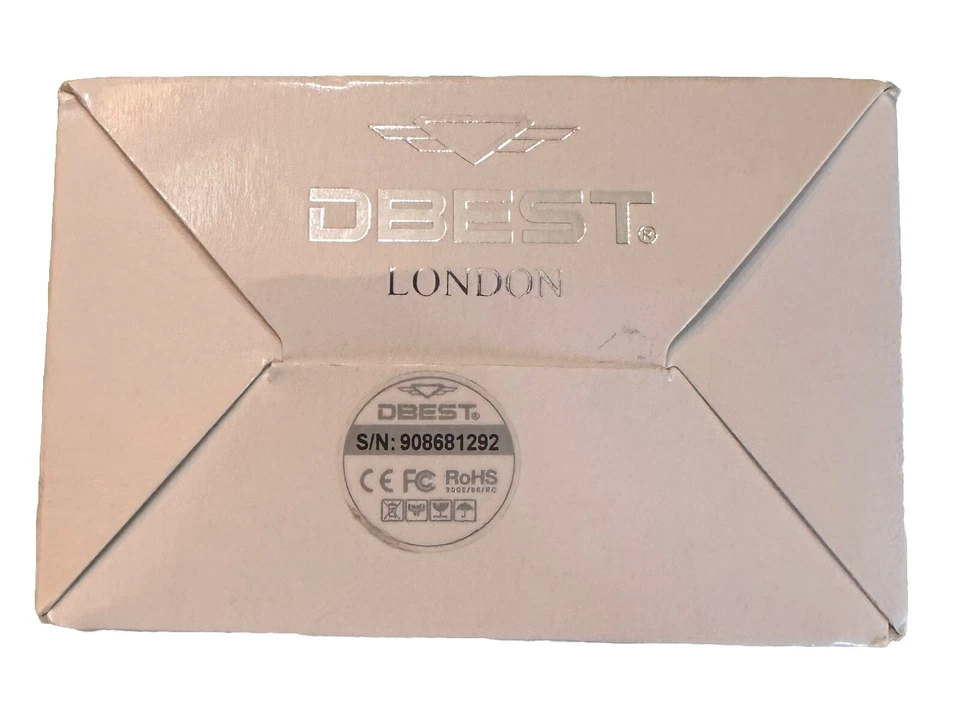 Juego de mini altavoces recargables DBEST London Duo para teléfonos/tabletas PS4003 BLANCO Foto 3 de 4