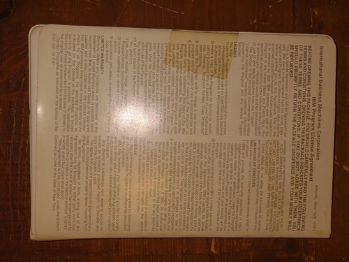 Vintage 1989 IBM PC XT AT 3270 PS/2 Program wsparcia sieci lokalnej 93X5678 - Zdjęcie 10 z 10