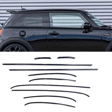 Chrome Black Window Moulding Trim Seal For Mini Cooper R56 2 Door 2007-2013