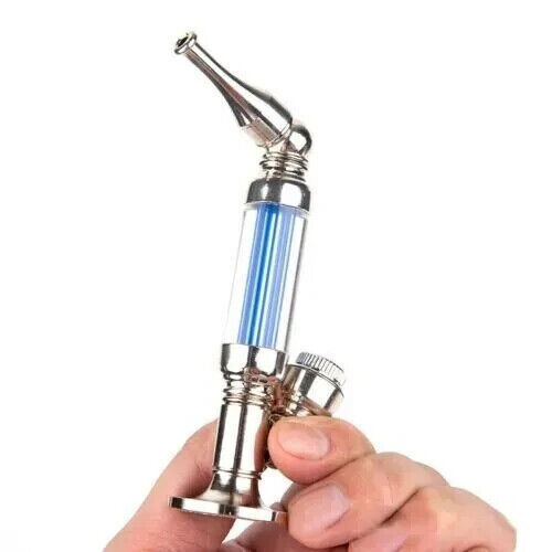 Nuevo Diseño Mini Portátil Duradero Metal Pipa para Fumar Tabaco Hierba Filtro Pipas