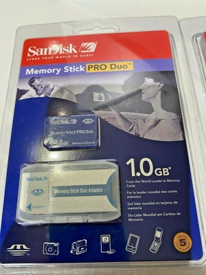 Sandisk 1gb memory Stick Pro Duo (619659021368)