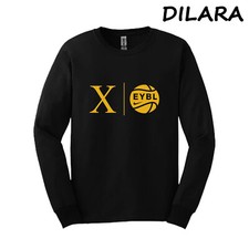 t shirt eybl X orange Logo T-Shirt American Men's T-Shirt Loong Sleeve S-5XL