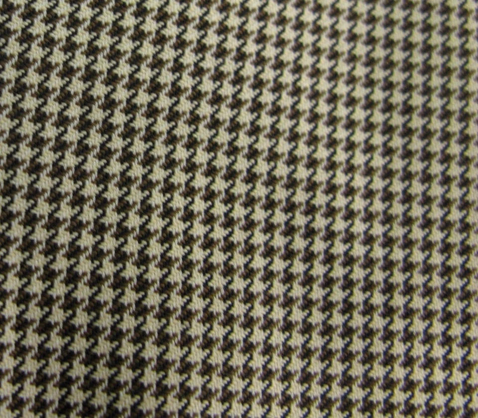 Blazer Valentino Miss V Talla 40/6 Marrón Cuadros Algodón Doble Pecho Chaqueta Italia Foto 4 de 4