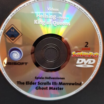 PC Rollen Spiel *The Elder Scrolls III - Morrowind *plus Demos *SCREEN FUN 2006