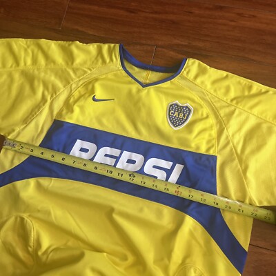 Nike Boca Juniors　シャツ PEPSI 04‐05 ホーム Nike Boca Juniors シャツ PEPSI 04‐05 ホーム - メルカリ