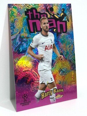 2022-23 Topps Finest UCL Tottenham Hotspur The Man Harry Kane SP