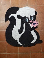 vintage Flower the Skunk from Bambi quilt blanket crib wall hanging 3' x 4'