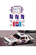 2 Ernie Irvan KROGER 1988 1/64 scale decal fits AFX TYCO Lifelike Autoworld
