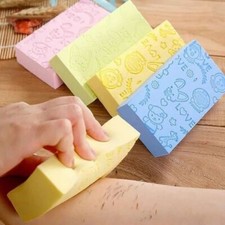 Soft Body Scrubber -Bath Sponge Body Scrub Exfoliator Skin Cleaner Bathing Tools