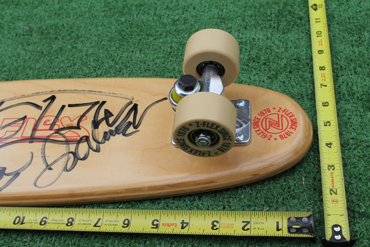 Jay Adams Z-Flex OG Autographed Dogtown Zephyr Z-Boy 7x29in Jay Adams Z-Flex OG Autographed Dogtown Zephyr Z-Boy 7x29in