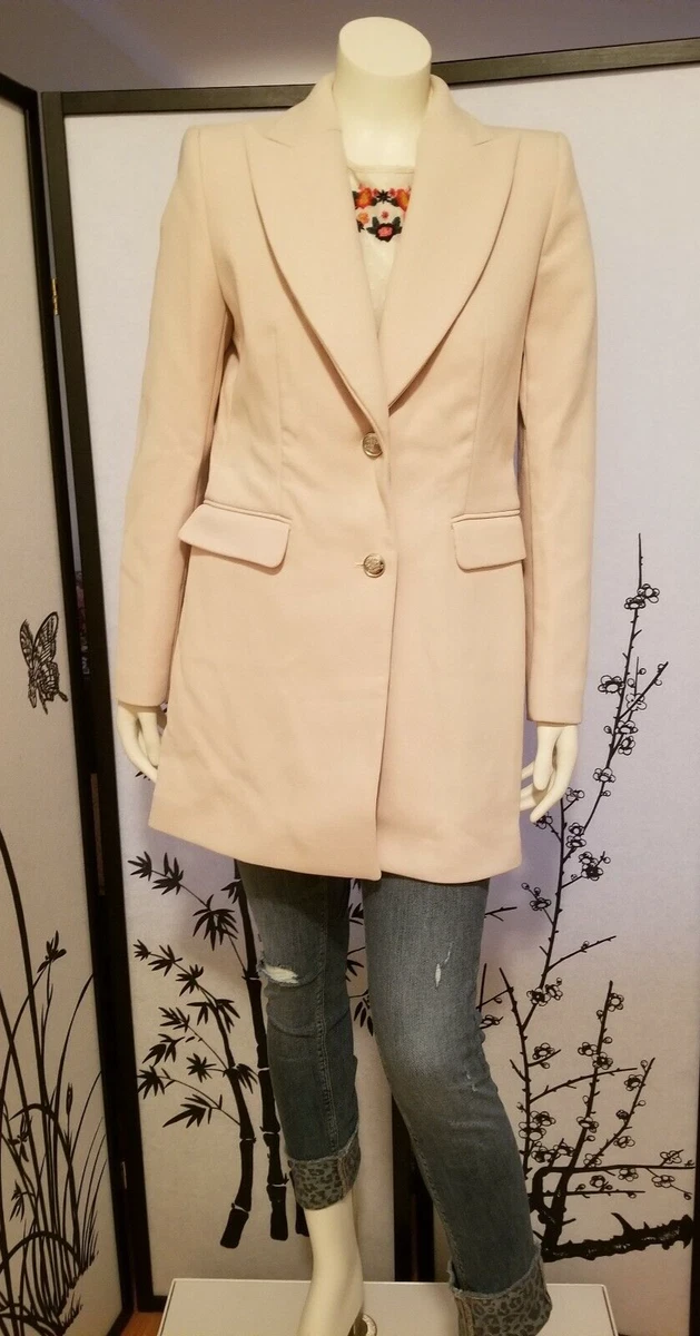 Zara double lapel sales frock coat