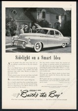 1950 Buick Special sedan photo vintage print ad