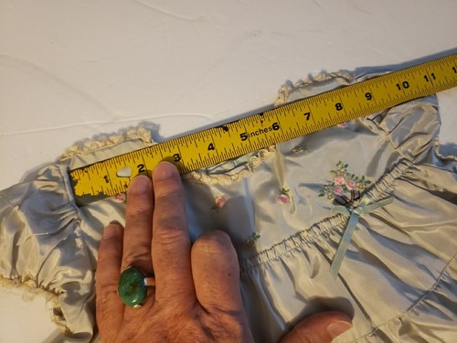 Rare 1930s Silk Taffeta Tagged Shirley Temple Nannette Toddler Dress - Picture 15 of 17