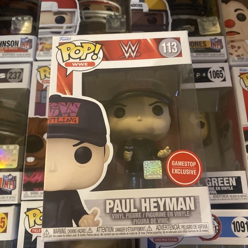 Funko Pop! Vinyl: WWE - Paul Heyman - GameStop (Exclusive) #113
