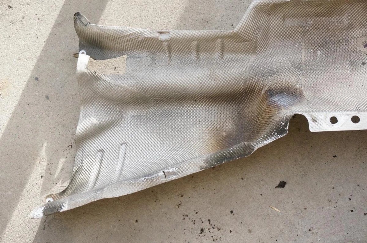 OEM BMW E46 Convertible Transmission Tunnel Heat Shield 01-05 325i 330i |  eBay