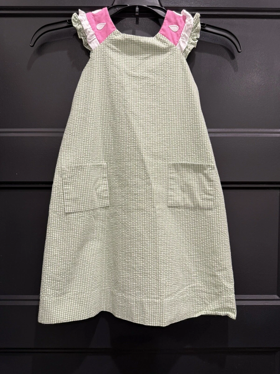 Robe En Lin Florence Eiseman Pour Fille - Taille 6 - Neuve Avec étiquette - Multicolore