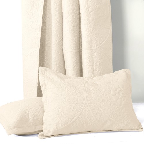 3 Piece Ultrasonic Quilted Bedspread Queen King Size Embossed Coverlet Bed Throw - Picture 87 of 155