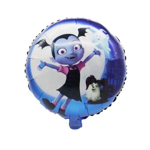 Vampirina Balloon Set Kids Birthday Party Balloons with Ribbon Helium Vampire - Picture 2 of 3