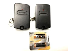GTO Mighty Mule Comp RB741 FM135 Visor KeyChain Remote Control Transmitter 2 Pak