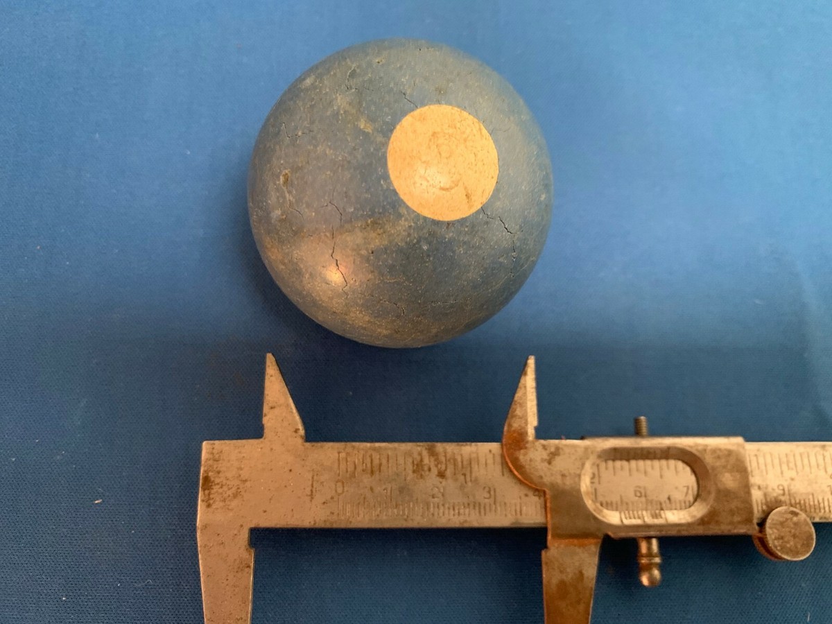 Antique Vintage #2 Burt Pool Ball Billiards 2 3/16 in | eBay