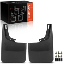 2Pcs Rear LH & RH Mud Flaps Splash Guards Fender for Ford F-150 2021 2022 2023