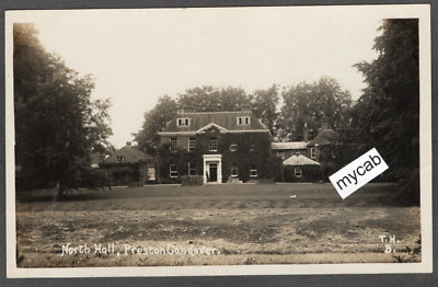 Postkarte Preston Candover bei Basingstoke Hampshire Landhaus North Hall RP