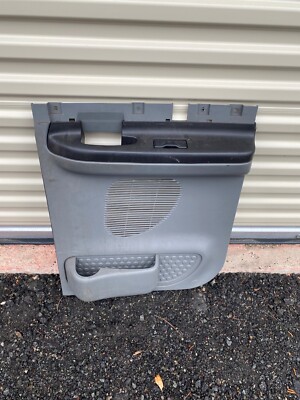 Grey Rear Right Door Trim Panel 05 06 07 Ford F250 F350 f450 Super Cab Extended