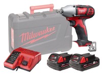 Milwaukee - 18v Brushed Impact Wrench 1/2 - M18biw12-202c - 2.0ah Pack Milwaukee - 18v Brushed Impact Wrench 1/2 - M18biw12-202c - 2.0ah Pack