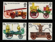 Great Britain GB 1974 Bicentenary of Fire Prevention Act SG950-53 MLH