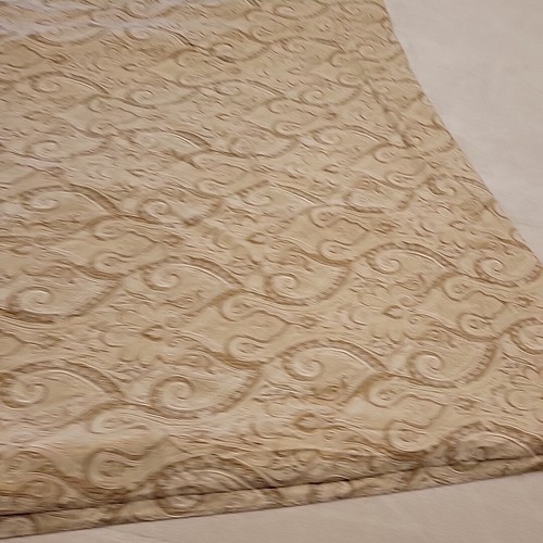 Ralph Lauren Comforter Hera Paisley gazelle beige Reversible QUEEN warm Blanket - Picture 6 of 16