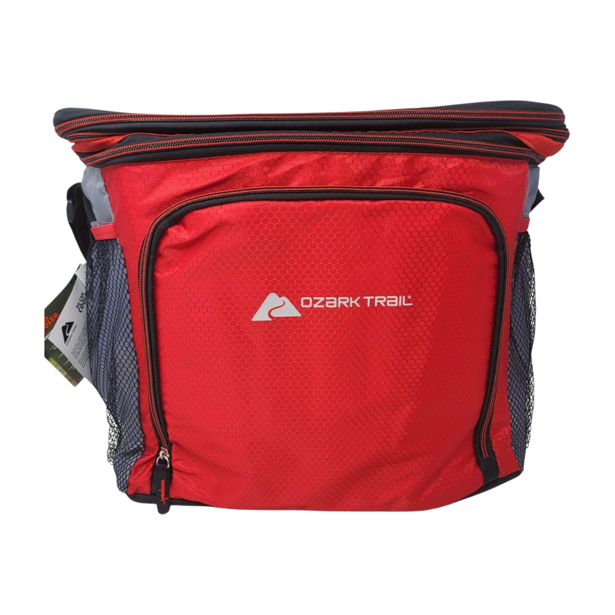 Ozark Trail Soft-Sided 36-Can Cooler Insulated Food Lunch Tote Red (No  Hardliner