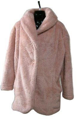 UGG ANNONA SHERPA TRAVEL WOMEN CARDIGAN SIZE EXTRA SMALL ROSEWATER