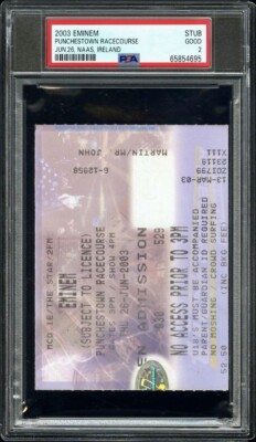EMINEM “ANGER MANAGEMENT 2” TOUR CONCERT TICKET🎟️6/26/2003