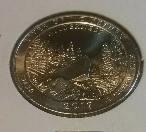 2019-P America the Beautiful Quarters Frank Church River of No Return — photo from the most recent tracked eBay sale