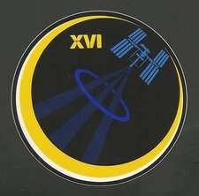 NASA SOYUZ EXPEDITION 16   DECAL SPACE  STICKER 4" 