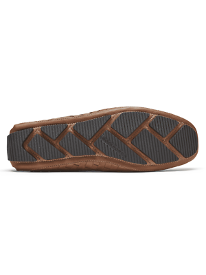 Rockport Rhyder Venetian Woven Leather Comfort Loafers Cognac Size 10M Rockport Men main image 2