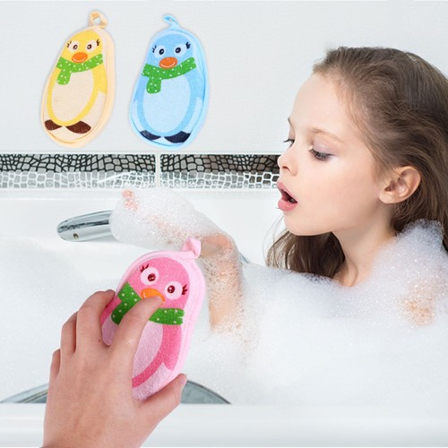 3 Stück Kinder Badezubehör Säugling Schwamm Handtuchschwämme für Kinder Cartoon - Bild 5 von 12